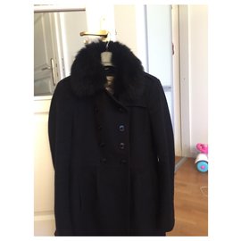 Burberry-Manteaux, Vêtements d'extérieur-Noir