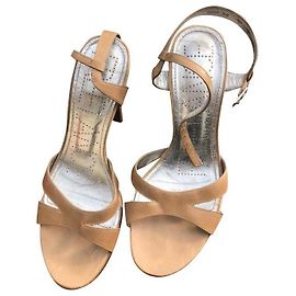 Free Lance Summer Pumps Beige Leather Beige