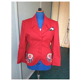 Autre Marque-Lolita Lempicka Jacket 90% laine 10% cachemire-Red