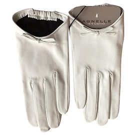 Agnelle Gloves White