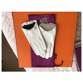 Agnelle-Handschuhe-Weiß