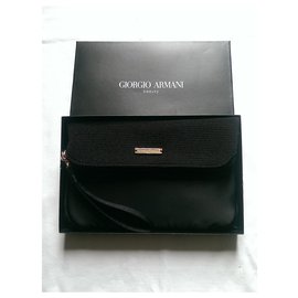 Giorgio Armani-Clutch bags-Black