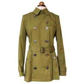 Burberry Brit-Trenchs-Vert olive
