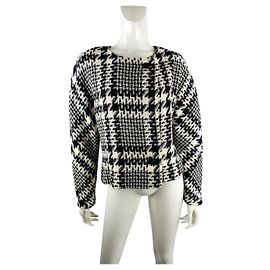 Karl Lagerfeld jacket Black White
