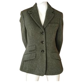 Ralph Lauren-Ralph Lauren Blazer-White,Light blue,Dark green