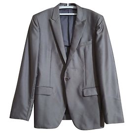 Blazer Paco Rabanne Marrom Prateado Marrom Prata