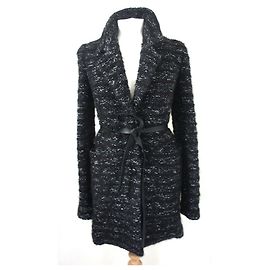 Isabel Marant Etoile Mäntel, Oberbekleidung Schwarz Anthrazitgrau