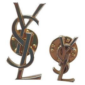Yves Saint Laurent CONJUNTO Dourado