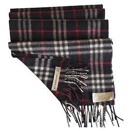 Sciarpa di cashmere Burberry Blu navy
