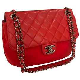 Chanel Paris-Salisburgo 27 Borsa con patta cm Rosso