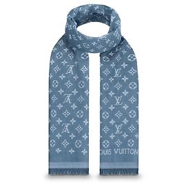 Louis Vuitton-Schal Blau