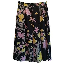 Diane Von Furstenberg Faltenrock Blumenmuster Andere