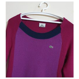 Lacoste-Vestidos-Multicolor,Púrpura