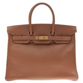 Hermès-Sac à main Hermès-Marron