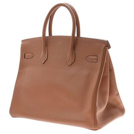 Hermès-Sac à main Hermès-Marron