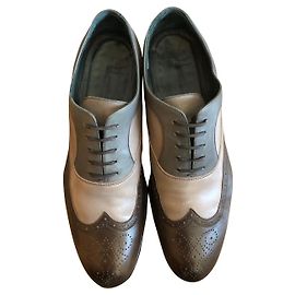 SCARPE STRINGATE IN PELLE MORESCHI Multicolore