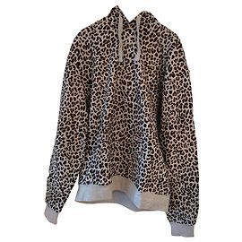 Sweat à capuche gris imprimé léopard Giambattista Valli x h&m Gris Imprimé léopard