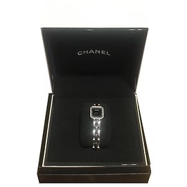 Relógio Chanel Premiere em aço e cerâmica preta Preto Prata
