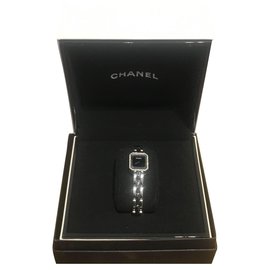 Chanel-Feine Uhren-Schwarz,Silber