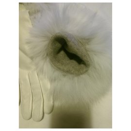 Autre Marque-Alexandra Bartlett gloves-Blanc cassé