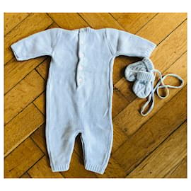 Baby Dior-Baby Dior Overall-Hellblau