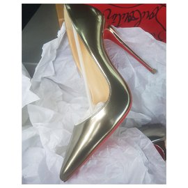 Christian Louboutin-SOKATE NUEVO 37,5-Dorado