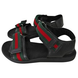 Gucci-Kids Sandals-Black