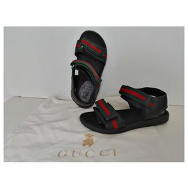 Gucci-Kids Sandals-Black