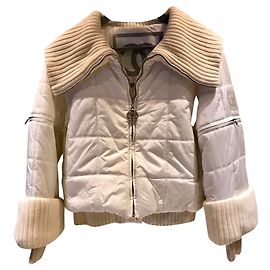 Chanel Doudoune Blanc