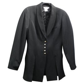 Chantal Thomass Black Wool Jacket Black