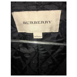 Burberry-Burberry Caban-Azul marino