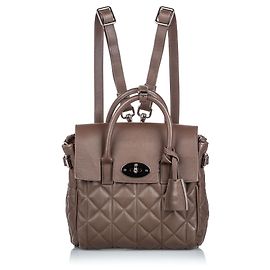 Mulberry Mochila marrom amoreira acolchoada Cara Delevigne Marrom