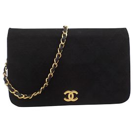 Borsa classica con patta Chanel Nero