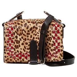 Bolsa Isabel Marant Tansy em couro e leopardo "peles" Novo Outro