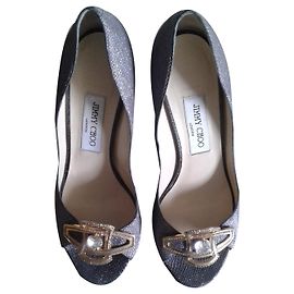 Jimmy Choo Pumps Gold Golden