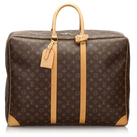 Louis Vuitton-Louis Vuitton Brown Monogram Sirius 55-Brown