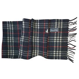 Burberry Sciarpe da uomo Blu navy