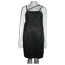 Robe Versace Jeans grise et argentée Argenté Gris