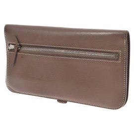 Hermès-Hermes wallet-Brown