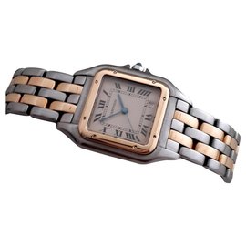 Cartier-Panther Gold and Steel-Golden