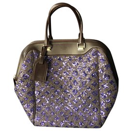 Louis Vuitton-Handbags-Grey,Purple