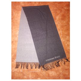 Autre Marque-Scarf in cashmere-Grey