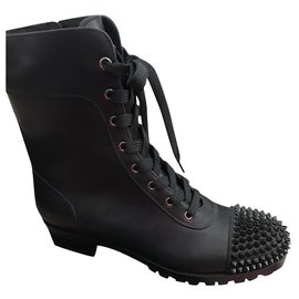 Christian Louboutin-Christian Louboutin NEW ANFIBI-Black