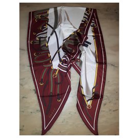 Gucci-Sciarpa in seta-Multicolore