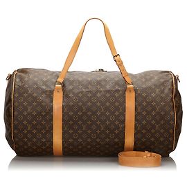 Louis Vuitton Brown Monogram Sac Polochon 65 Brown