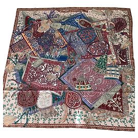 Hermès "Cavaliere caucasico" Multicolore