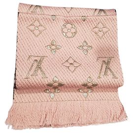 Louis Vuitton Sciarpa Logomania Shine Rosa
