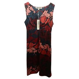 Clements Ribeiro Patterned satin dress Multiple colors