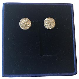 Autre Marque 0Piercing diamond pavé in white gold Silvery