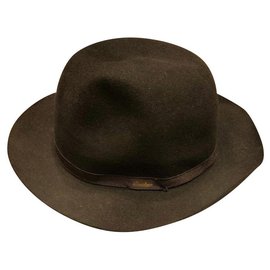 Borsalino-SOMBRERO CLÁSICO DE LANA BORSALINO-Negro